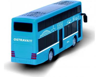 Rappa Dvojposchodový autobus doubledecker DP Ostrava 20 cm