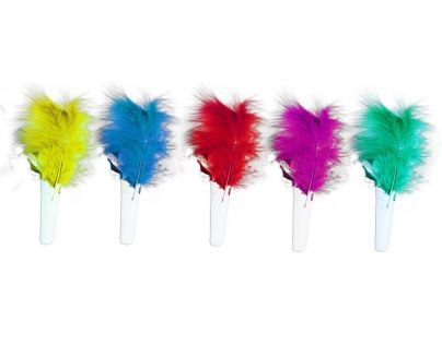 Rappa Frkačka párty s perím 6 ks v sáčku