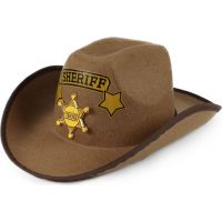 Rappa Klobúk kovbojský Šerif detský