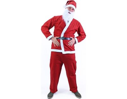 Rappa Kostým Santa Claus bez fúzov