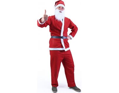Rappa Kostým Santa Claus bez fúzov