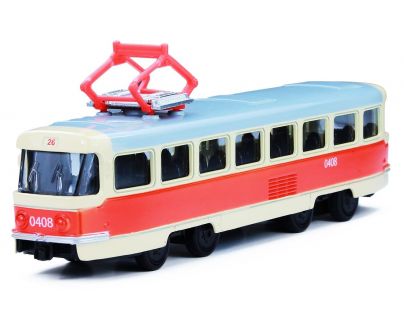 Rappa kovová električka 16 cm na spätný chod