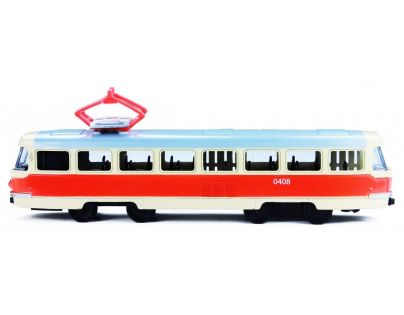 Rappa kovová električka 16 cm na spätný chod