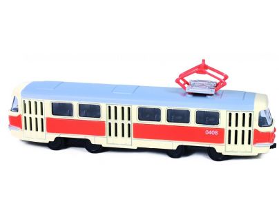 Rappa kovová električka 16 cm na spätný chod