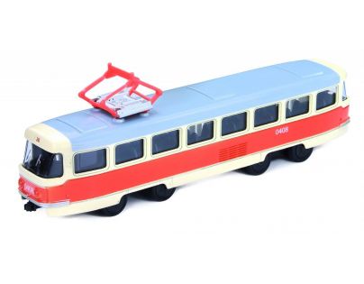 Rappa kovová električka 16 cm na spätný chod