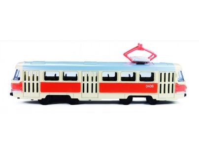 Rappa kovová električka 16 cm na spätný chod