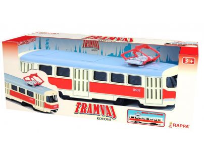 Rappa kovová električka 16 cm na spätný chod