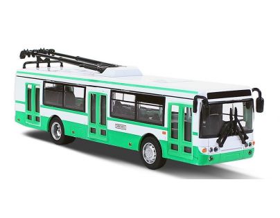Rappa kovový trolejbus 16 cm na spätný chod