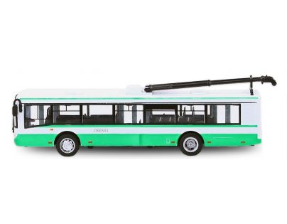 Rappa kovový trolejbus 16 cm na spätný chod