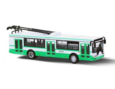 Rappa kovový trolejbus 16 cm na spätný chod