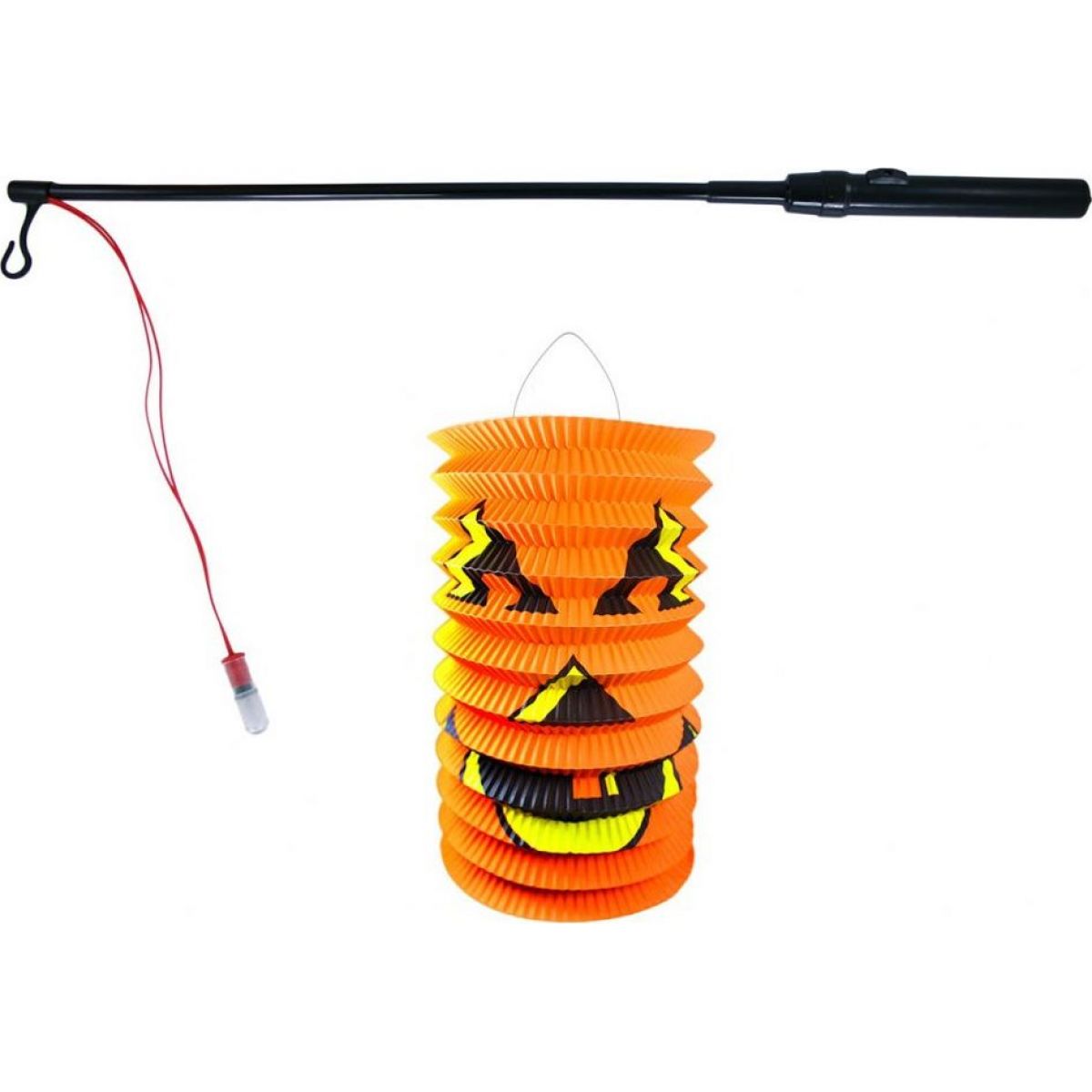 Rappa Lampión Halloween so svietiacou paličkou 40cm