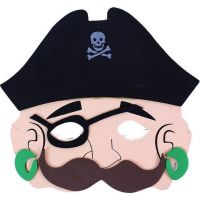 Rappa Maska pirátska 2 ks 3