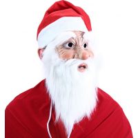 Rappa Maska Santa Claus s čiapkou a fúzy 2