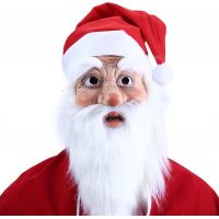 Rappa Maska Santa Claus s čiapkou a fúzy 3
