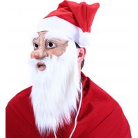 Rappa Maska Santa Claus s čiapkou a fúzy 4