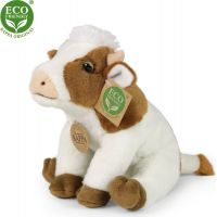 Rappa Plyšová krava 18 cm Eco Friendly