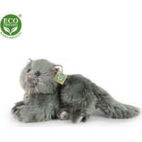 Rappa Plyšová perzská mačka šedá ležiaca 30 cm Eco Friendly 2