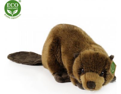 Rappa Plyšový bobor 28 cm Eco Friendly