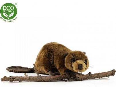 Rappa Plyšový bobor 28 cm Eco Friendly