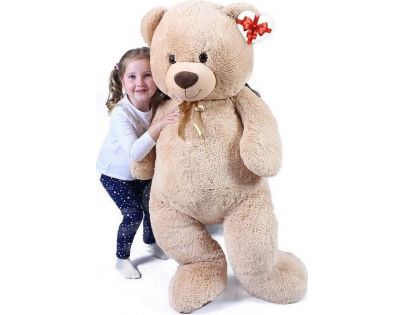 Rappa Plyšový medveď Luďa 120 cm béžový