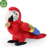 Rappa Plyšový papagáj červený Ara Arakanga 24 cm Eco Friendly