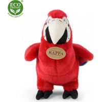 Rappa Plyšový papagáj červený Ara Arakanga 24 cm Eco Friendly 2