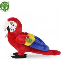 Rappa Plyšový papagáj červený Ara Arakanga 24 cm Eco Friendly 3
