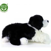 Rappa Plyšový pes Border kolie ležiaca 60 cm Eco Friendly 3