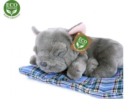 Rappa Plyšový pes Francúzsky buldoček ležiaci 23 cm Eco Friendly