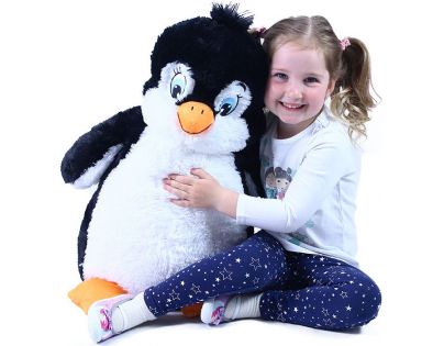 Rappa Plyšový Tučniak 60 cm bielý