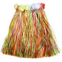 Rappa Detský kostým Sukňa Hawaii farebná 104 - 150 cm 2