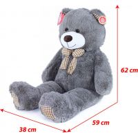 Rappa Plyšový medveď Fanda s visačkou 110 cm 6