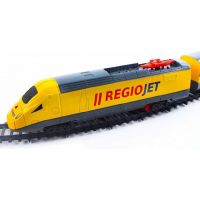 Rappa Vlak žltý RegioJet so zvukom a svetlom funkčný model súpravy 5