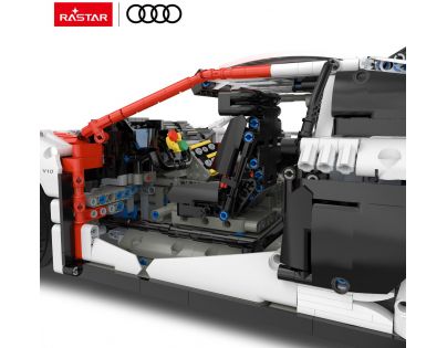 Rastar Stavebnica 1 : 8 Audi R8 LMS GT3 biele