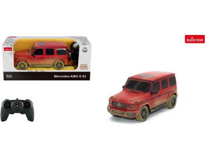 Rastar RC auto 1 : 24 Mercedes-Benz G63 AMG Muddy červené