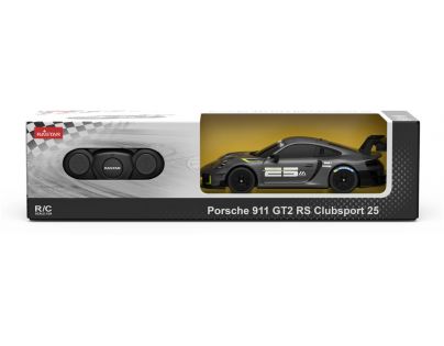Rastar RC auto 1 : 24 Porsche 911 GT2 RS Clubsport 25 šedivé