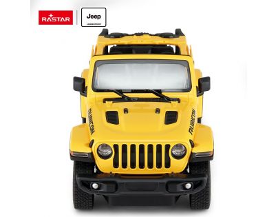 Rastar RC auto 1 : 14 JEEP Wrangler JL žlutý