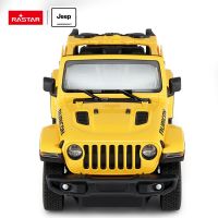 Rastar RC auto 1 : 14 JEEP Wrangler JL žlutý 4