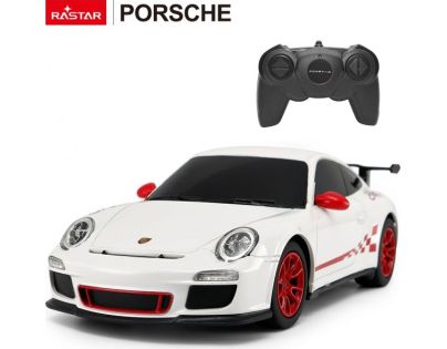 Rastar RC auto 1 : 24 Porsche GT3 RS bílé - Poškodený obal