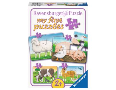 Ravensburger Moje Prvý Puzzle Zvieratká na farme