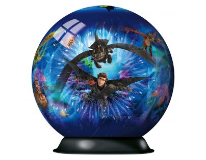 Ravensburger 111442 Puzzle-Ball Ako vycvičiť draka 3 72 dielikov