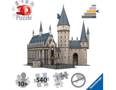 Ravensburger 3D Puzzle Harry Potter Rokfortský hrad 540 dielikov