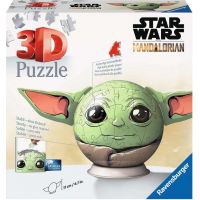 Ravensburger 115563 Puzzle Ball Star Wars: Baby Yoda s ušami 72 dielikov 2