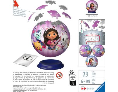 Ravensburger Puzzle-Ball Gabby's Dollhouse