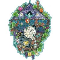Ravensburger Drevené puzzle Kukučkové hodiny 300 dielikov