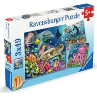 Ravensburger Život pod vodou 3 x 49 dielikov
