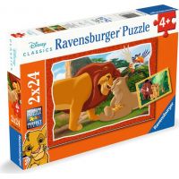 Ravensburger Disney Leví kráľ 2 x 24 dielikov 3