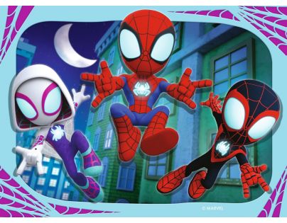 Ravensburger Spidey a jeho úžasní priatelia 4 v 1