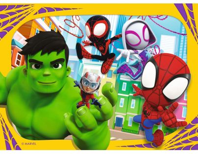 Ravensburger Spidey a jeho úžasní priatelia 4 v 1