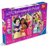 Ravensburger Disney Princezné z rozprávok 3 x 49 dielikov 5